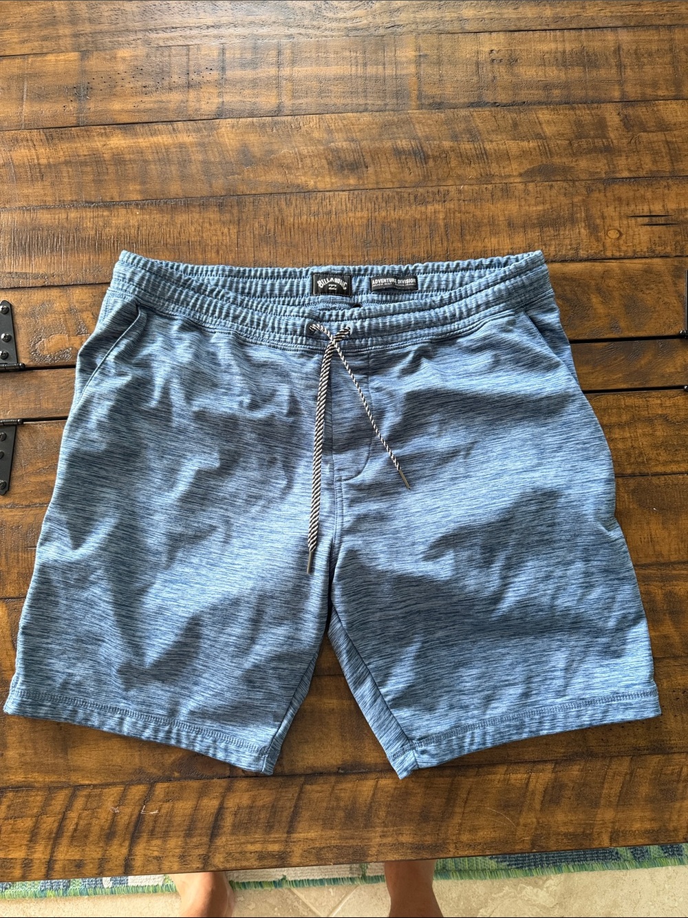 Quiksilver Heathered Blue Men's Shorts